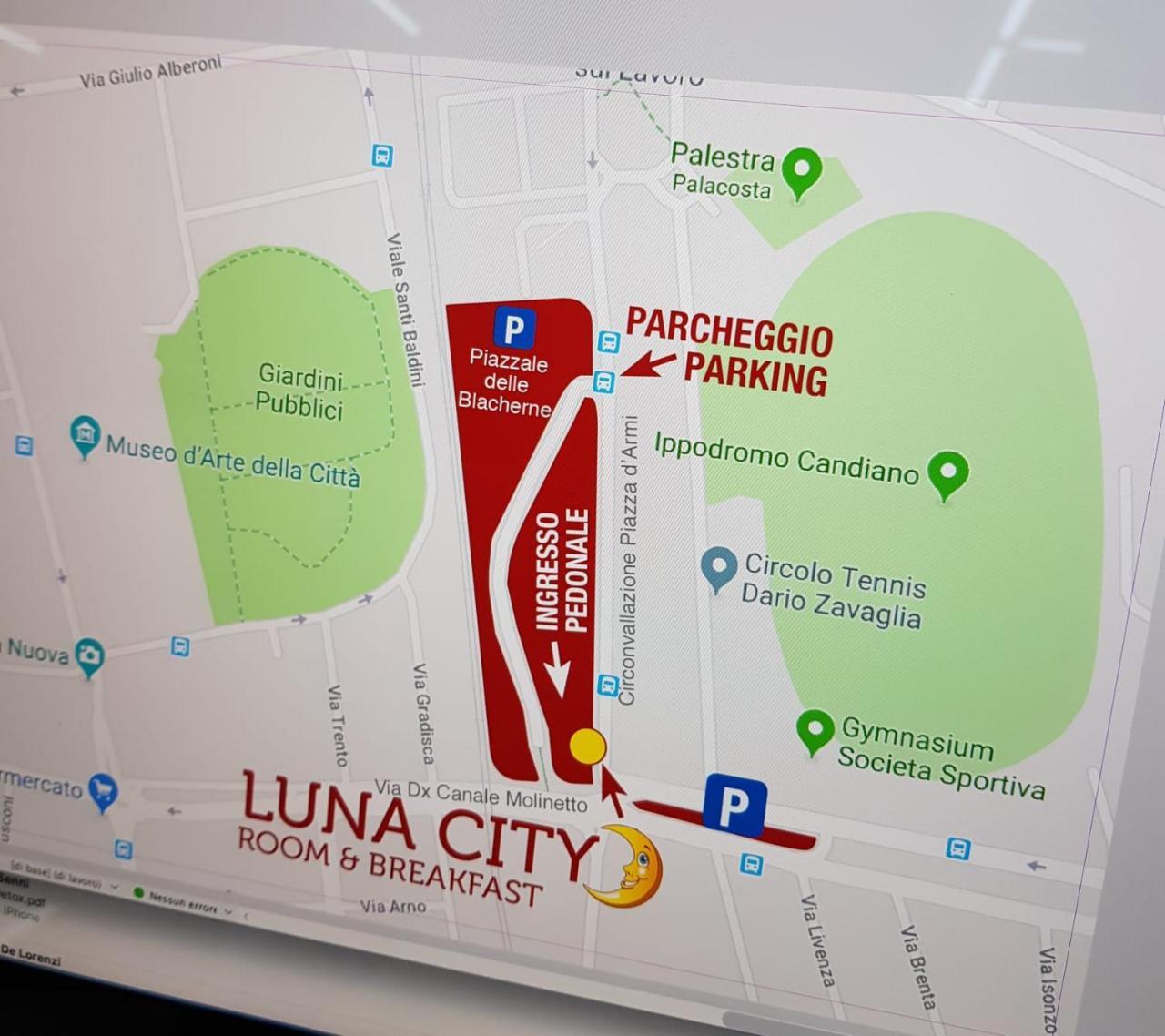 Luna City Ravenna Exteriör bild